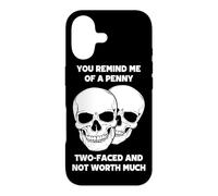 You Remind Me Of A Penny Two-Faced And Not Worth Much Case for iPhone 17