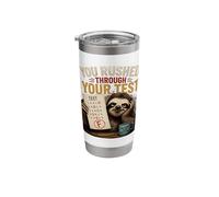 You Rushed Through Your Test Testing Meme Test Day Stainless Steel Insulated Tumbler