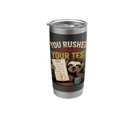 You Rushed Through Your Test Testing Meme Test Day Stainless Steel Insulated Tumbler