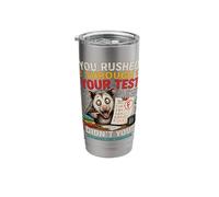 You Rushed Through Your Test Testing Meme Test Day Stainless Steel Insulated Tumbler