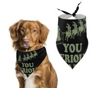 You Serious Clark Pet Bandana Dogs Triangle Scarf Cats Handkerchief Puppy Costume