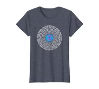 You Spin me Right Round Baby Right Round T-Shirt, Women, Heather Blue, Small