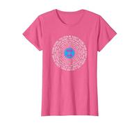 You Spin me Right Round Baby Right Round T-Shirt, Women, Pink Heather, X-Large