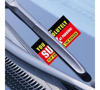 You Suck at Parking Cards | 2X3.5 Inch Park Notes Funny Labels | Bad Parking Tickets Cards for Home Outdoor Road Side Garage Women Men Stocking Stuffers