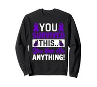You Survived This You Can Do Anything Cancer Sweatshirt