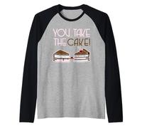 You Take The Cake Raglan Baseball Tee