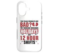 You think mondays are bad try - Urology Nurse Case for iPhone 17
