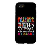 You Think My Hands Are Full See Heart Cute Daycare Teacher Case for iPhone SE (2020) / 7/8