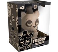 You Tooz Five Nights at Freddy's Night Light, Modern Plastic Battery Powered LED Desk Lamp, Officially Licensed FNAF Collectible