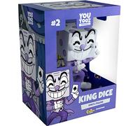 Youtooz King Dice 4.5" Vinyl Figure, Collectible King Dice from The Cuphead Netflix Show, by Youtooz Cuphead Collection
