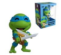 You Tooz Leonardo 4.2" Inch Vinyl Figure, Collectible Leonardo from Teenage Mutant Ninja Turtles Figure by Youtooz Teenage Mutant Ninja Turtles Collection, Green