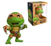 You Tooz Michelangelo Ninja Turtles Collectible, 4.2" Inch TMNT