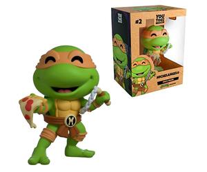 You Tooz Michelangelo Ninja Turtles Collectible, 4.2" Inch TMNT