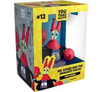 Youtooz Mr Krabs and The Smallest Violin 4.4" Inch Vinyl Figure, Official Licensed Mr. Krabs and The Smallest Violin Collectible from Spongebob Squarepants by Spongebob Squarepants Collection, Red