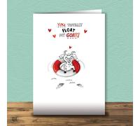 You Totally Float My Goat - Funny Valentine's Day Card