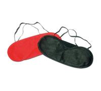 You Twos Eye Mask Set Black/Red - Pack of 2