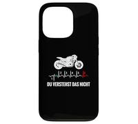 You understand the not motorcycle silhouette with ECG gears Case for iPhone 13 Pro