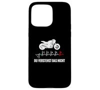 You understand the not motorcycle silhouette with ECG gears Case for iPhone 15 Pro Max
