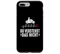 You understand the not motorcycle silhouette with ECG gears Case for iPhone 7 Plus/8 Plus