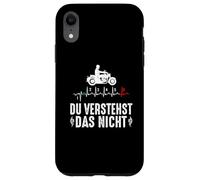 You understand the not motorcycle silhouette with ECG gears Case for iPhone XR