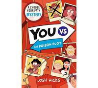 YOU VS The Poison Plot: Murder Mystery Choose Your Path Puzzle for fans of interactive adventures like Cluedle, Murdle Junior and gamers age 9-12