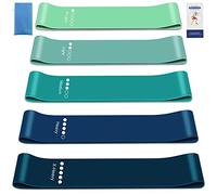 You vs You Resistance Bands with Storage Bag & Instruction, Strong Loop Fitness Band for Home Gym Exercise Workouts Yoga, Tone & Strength Men & Women, Colour Coded Resistance, Sweat Proof (BLUE)
