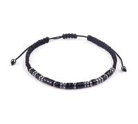 "You Walk By My Side Every Day" Beaded Morse Code Bracelet, Memorial Gift for Lost Father, Memorial Jewelry for Daughter, Sympathy Gift in Memory of a Loved One (A)