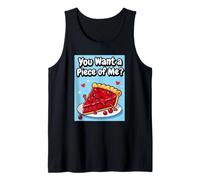 You Want a Piece of Me Cherry Pie Tank Top