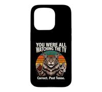 You Were All Watching The Tv Correct Past Tense Case for iPhone 15 Pro