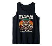 You were All Watching The Tv Correct Past Tense Tank Top