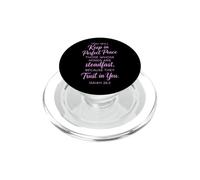 You Will Keep In Perfect Peace Isaiah 26:3 Scripture Faith PopSockets PopGrip for MagSafe