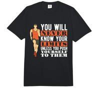You Will Never Know Your Limits Shot Put Track and Field Comfort Colors Adult Heavyweight T-Shirt