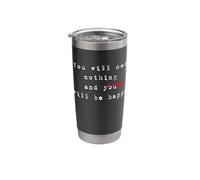 You Will Own Nothing and They Will be Happy Stainless Steel Insulated Tumbler