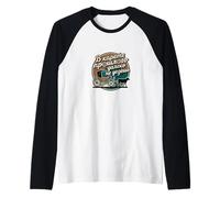 You Won't Get Far in The Carriage of The Past Raglan Baseball Tee