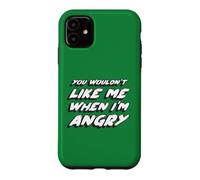 You wouldn't like me when I'm Angry | 70's retro Case for iPhone 11