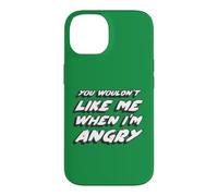 You wouldn't like me when I'm Angry | 70's retro Case for iPhone 14