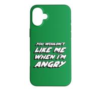 You wouldn't like me when I'm Angry | 70's retro Case for iPhone 16 Plus