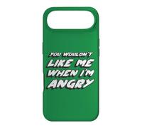 You wouldn't like me when I'm Angry | 70's retro Case for iPhone Air