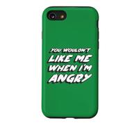 You wouldn't like me when I'm Angry | 70's retro Case for iPhone SE (2020) / 7/8