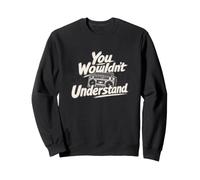 You Wouldn't Understand 80s Music Boombox Cassette Sweatshirt