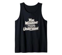 You Wouldn't Understand 80s Music Boombox Cassette Tank Top