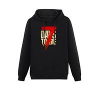 YOU YU 7 Days to Die Black Men's Hoodies Long Sleeve Pullover Hoodies Unisex Hoody XL