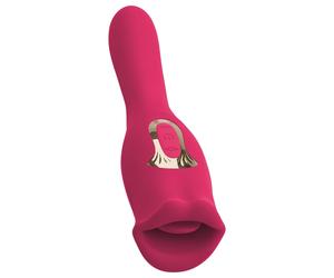 You2Toys - 2-in-1 Tongue Vibrator (Pink)