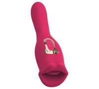 You2Toys - 2in1 Tongue Vibrator (Pink)