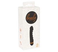 You2Toys Bendy Ripple Vibrator Black/Copper 16.5 cm