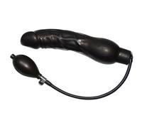 You2Toys - Black Latex Inflatable Anal Expander (Large)