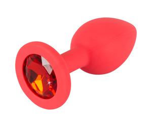You2Toys - Colourful JOY - silicone anal plug - small (red)