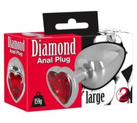 You2Toys Diamond Butt Plug, Large