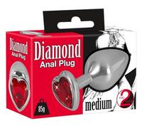 You2Toys Diamond Butt Plug, Medium