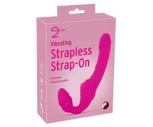 You2Toys - Double2Teaser - strap-on vibrator without harness (pink)